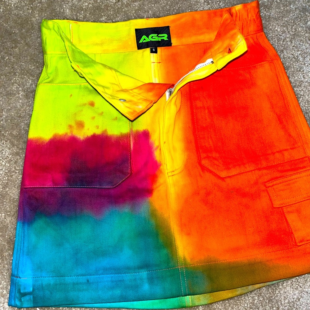 Brand New tie dye skirt